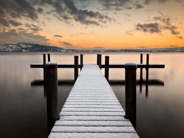 Lake of zug, switzerland photograph by ingo meckmann
