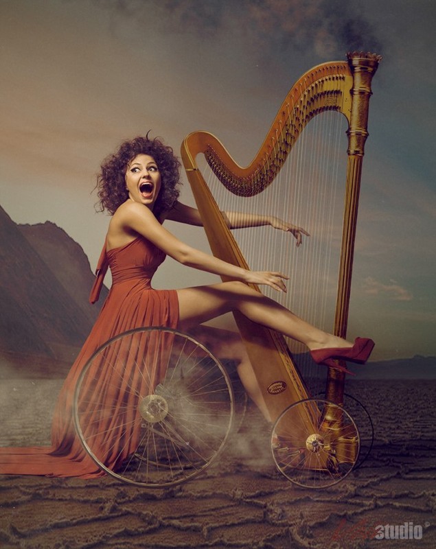 Фотографія crazy harpist / Олег Задунайский / photographers.ua