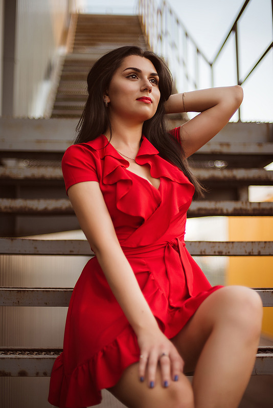 Валерия Красное Платье