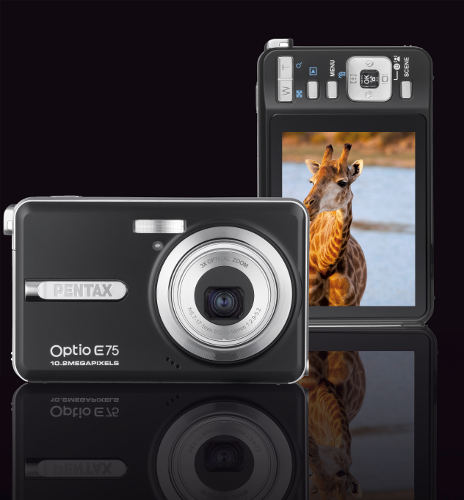 Optio E75: компактная камера начального уровня от Pentax