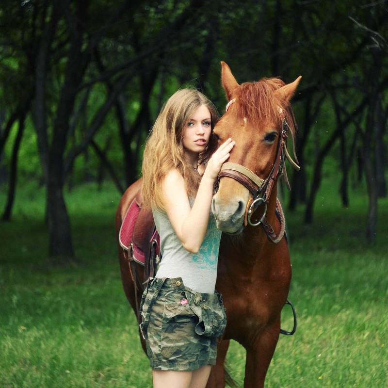 Фотографія with horse / Anna Chaikovskaya / photographers.ua