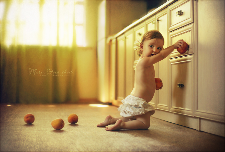 Фотографія Девочка с персиками / Maria Gvedashvili / photographers.ua