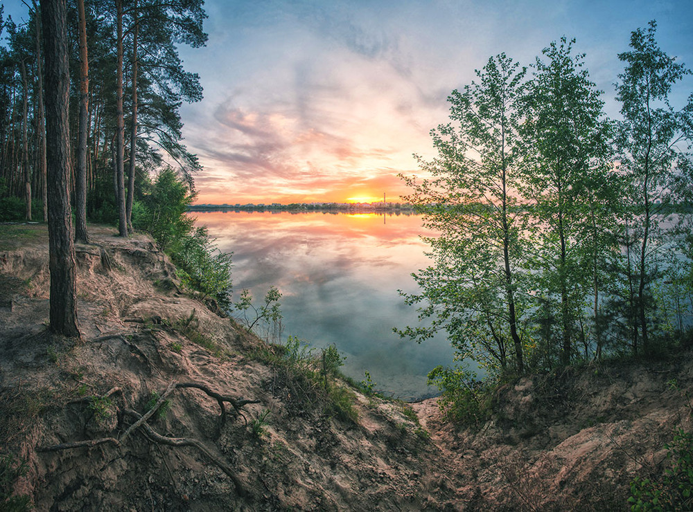 Фотографія Закат на Алмазном озере / Максим Тарасенко / photographers.ua