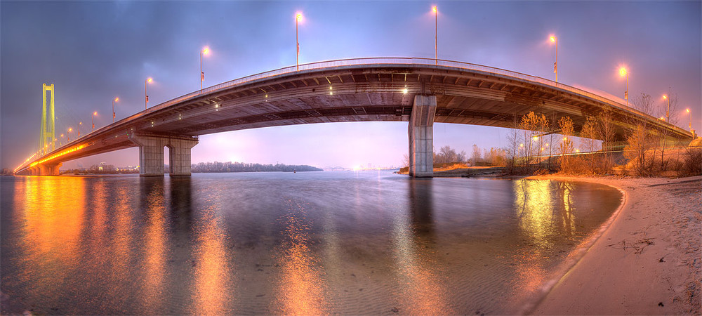 Фотографія Южный мост 14 ноября 2008 г. / Олег Жарий / photographers.ua