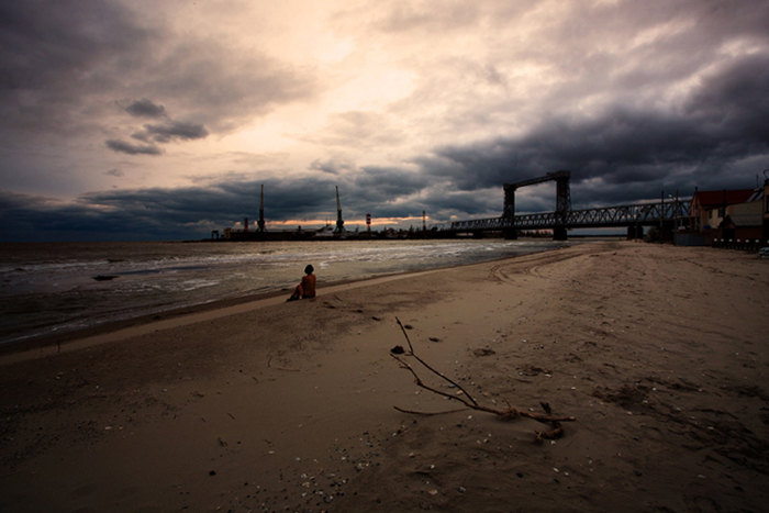 Фотографія Зимний одинокий пляж 2 / Artem Kulaksyz / photographers.ua