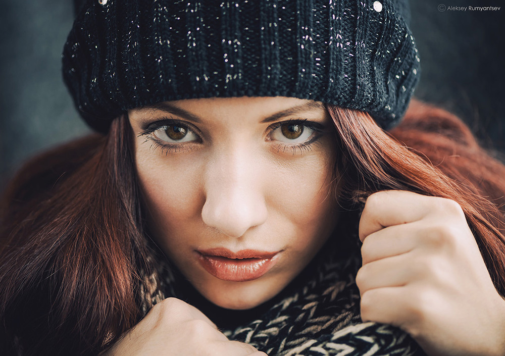 Фотографія зимний портрет / Алексей Румянцев / photographers.ua