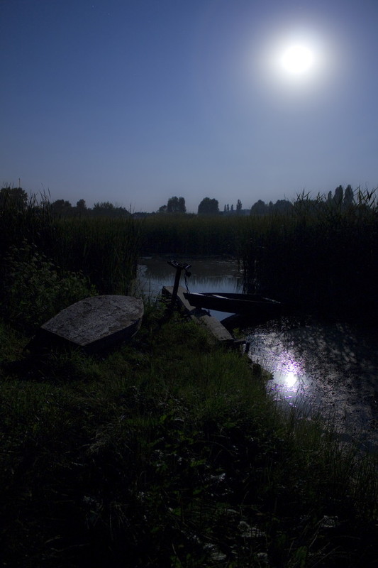 Фотографія лунная ночь на реке / Igor Bulakh  Булах Ігор / photographers.ua