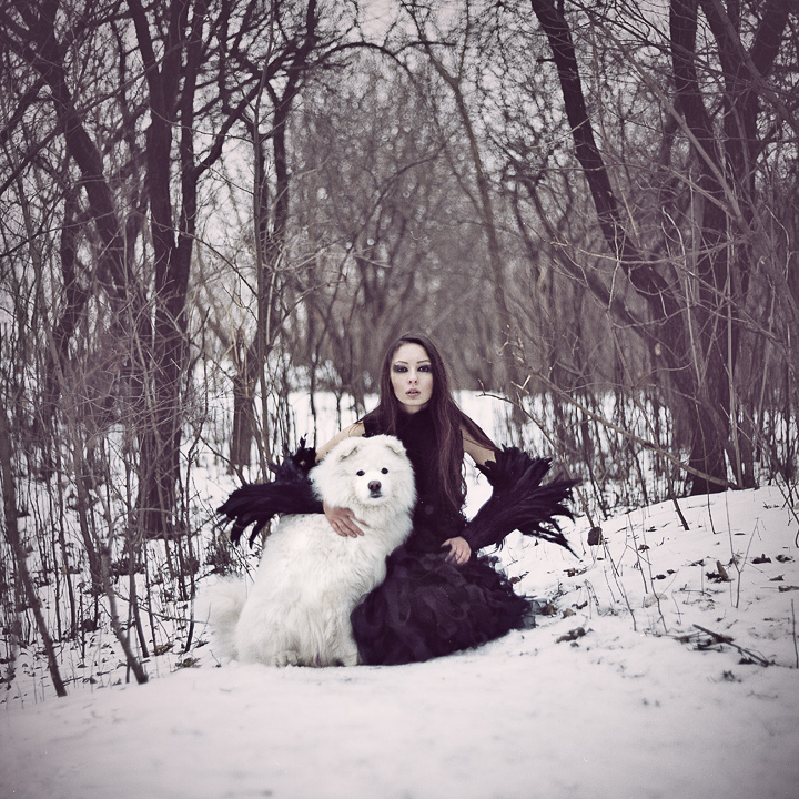 Фотографія She and Her Dog / Ксения Попова / photographers.ua