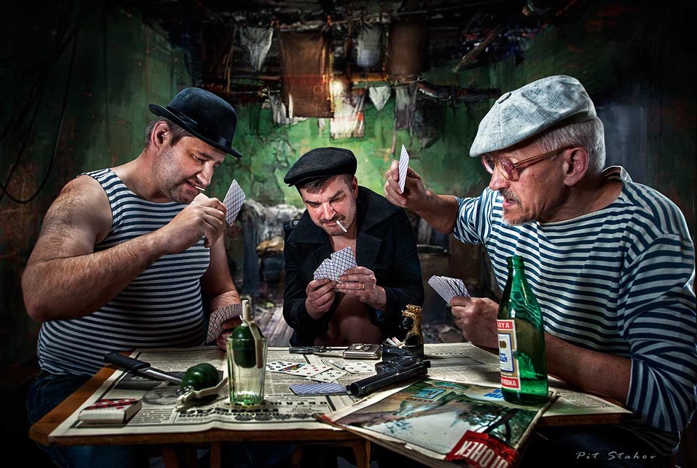 Фотографія Карты, водка, три ствола... / Петро Стахов / photographers.ua