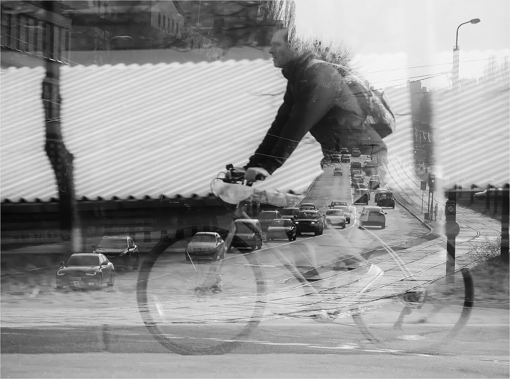 Фотографія вело-авто-рельсовая... / Evgeniy Nikitin / photographers.ua