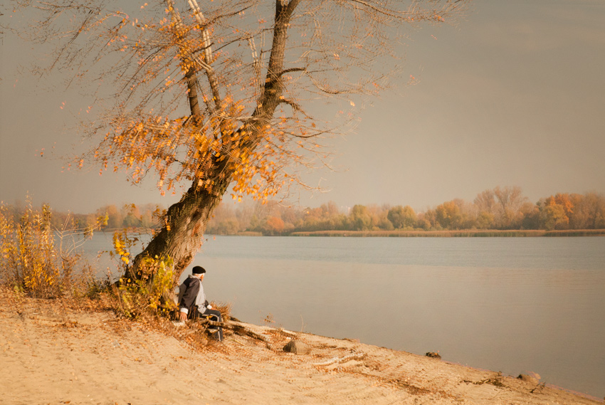 Фотографія autumn on the river / Maryna Chekurda / photographers.ua