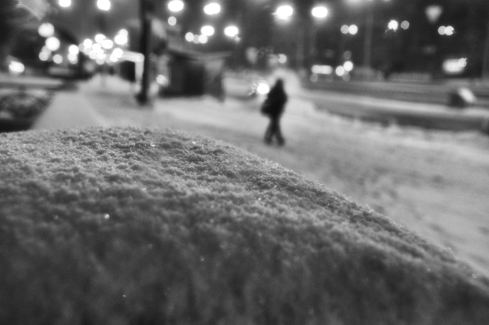 Фотографія Снежным вечером.Домой. / photolapa / photographers.ua