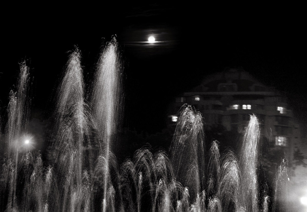 Фотографія ночь у фонтана / Синельников Александр / photographers.ua