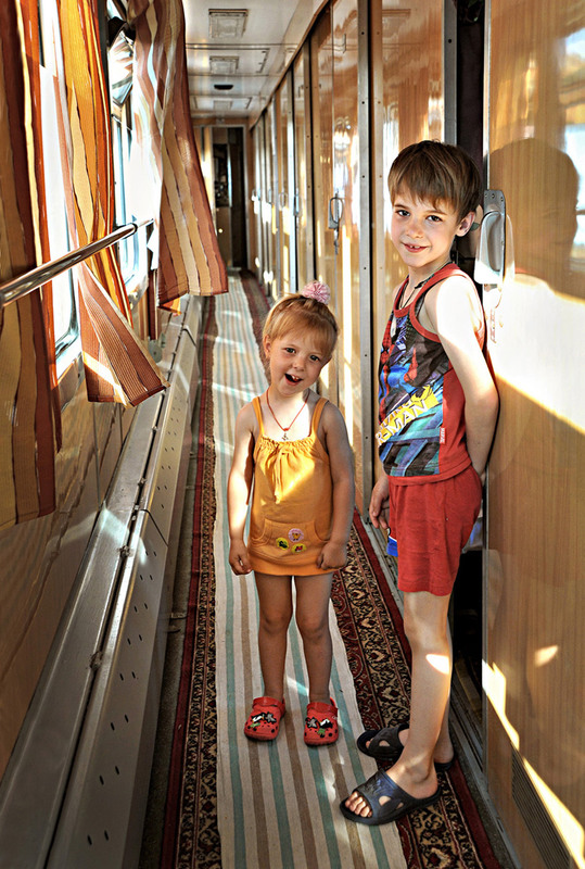Фотографія дети в поезде / Синельников Александр / photographers.ua