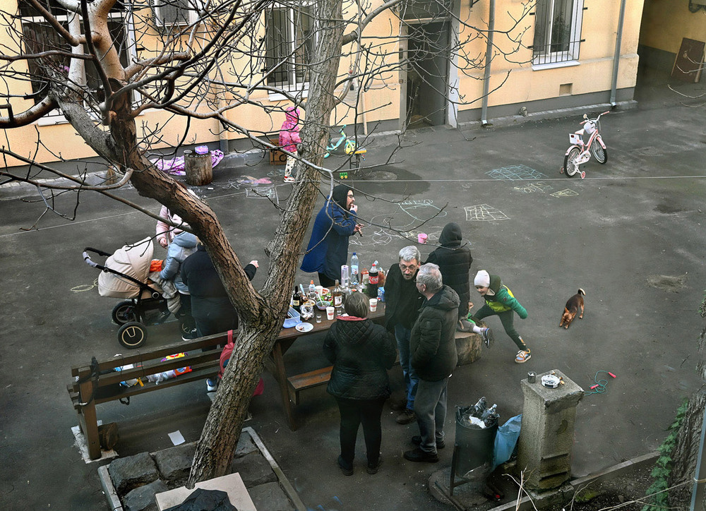 Фотографія Весенний выходной в одесском дворе / Синельников Александр / photographers.ua