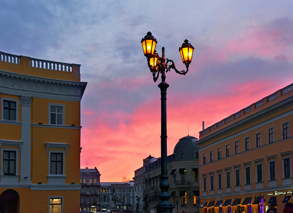 Фотографія Красный закат в Одессе / Синельников Александр / photographers.ua