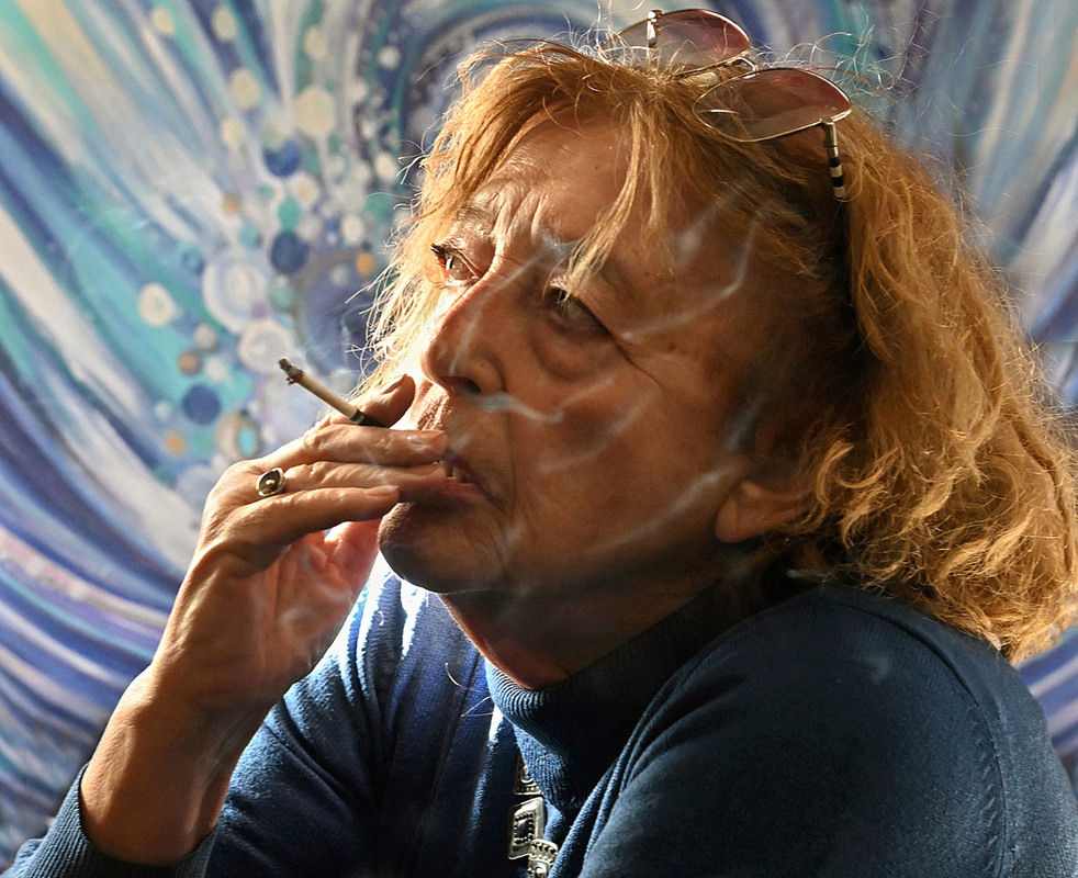 Фотографія Портрет женщины с сигаретой / Синельников Александр / photographers.ua