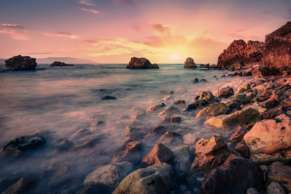 Фотографія Sunset At Apolonia Beach. / Alex Ingerman / photographers.ua