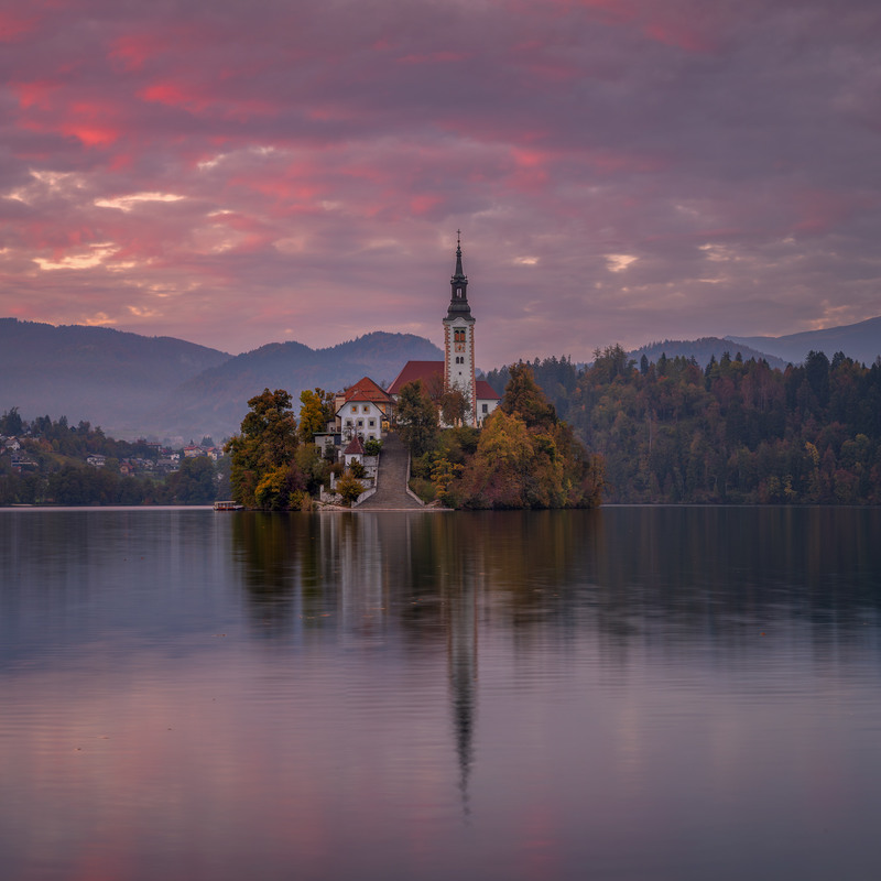 Фотографія Sunset in Bled. / Юрий Шевченко / photographers.ua