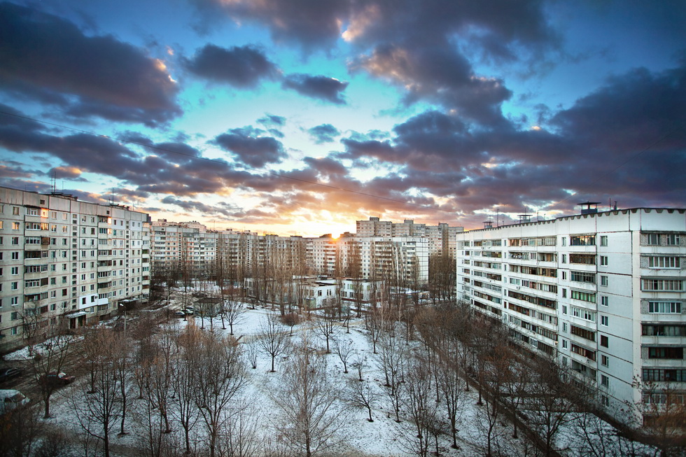 Фотографія Sunset over the buildings - Urban Landscape / Виктор Коваленко / photographers.ua