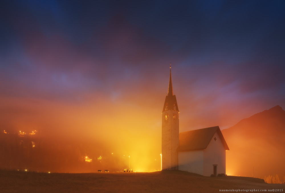 Фотографія Италия. Caviola. Храм в тумане. / Александр Науменко / photographers.ua