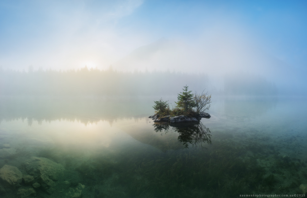 Фотографія Германия. Рамзау. Утро на озере Hintersee. / Александр Науменко / photographers.ua