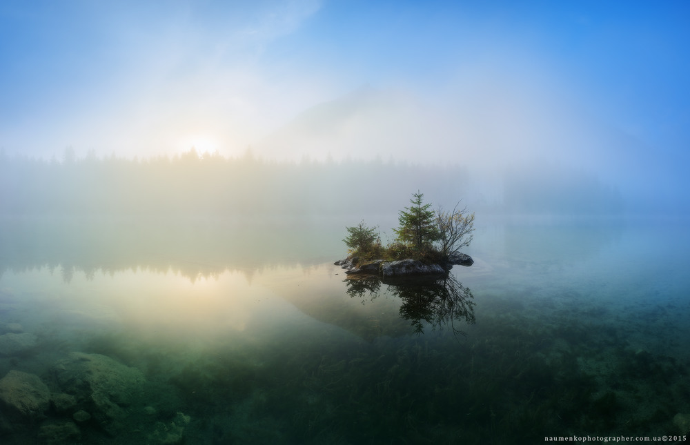 Фотографія Германия. Утро на озере Hintersee / Александр Науменко / photographers.ua