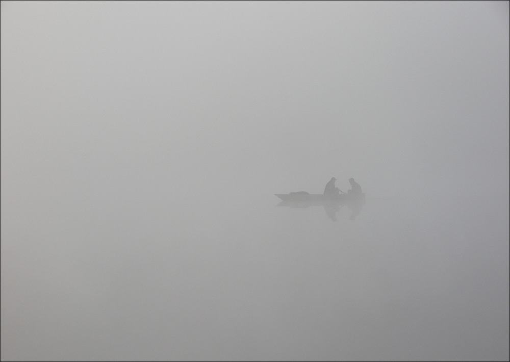 Фотографія Двое в лодке, не считая тумана... / Усенко Юрий / photographers.ua