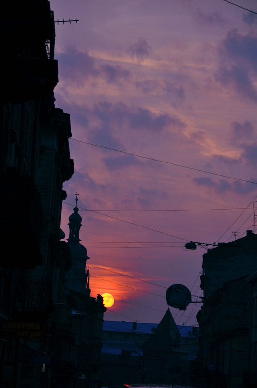 Фотографія Личаківська на заході сонця / Роман / photographers.ua