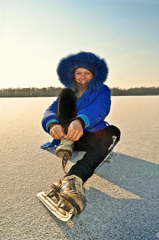 Фотографія Каток на озере / Селезень Иван / photographers.ua