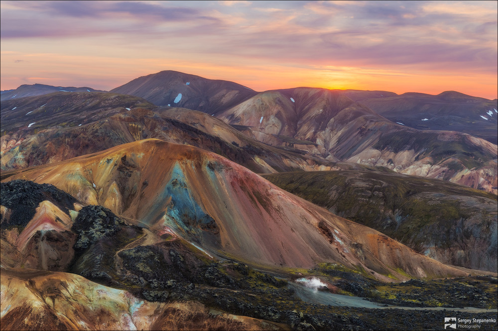 Фотографія Закат на цветных горах / Sergiy Stepanenko / photographers.ua