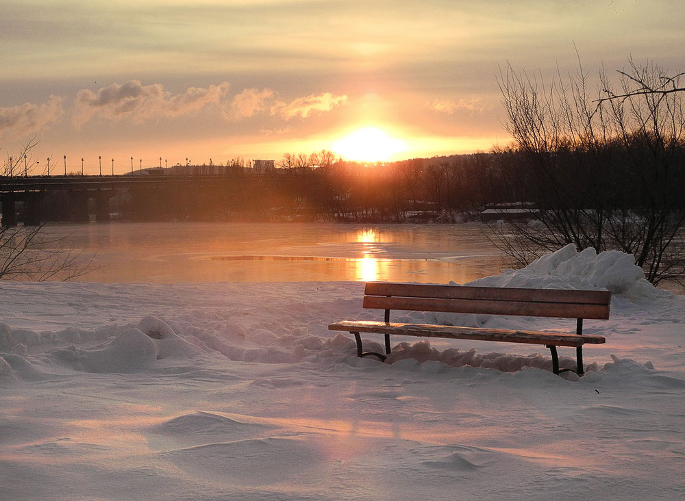 Фотографія морозный закат / Завриева / photographers.ua