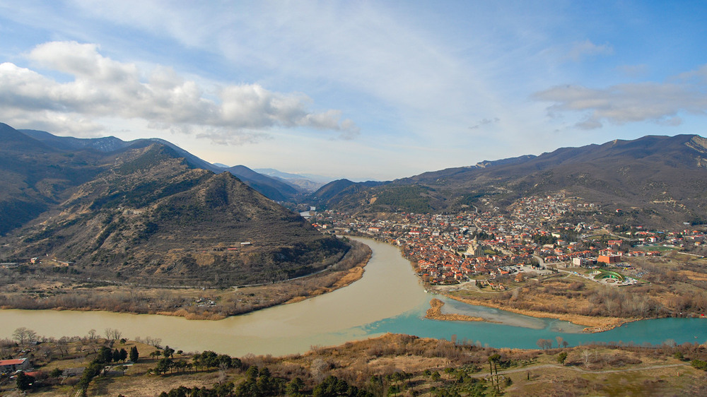 Фотографія Слияние Куры и Арагвы / Завриева / photographers.ua