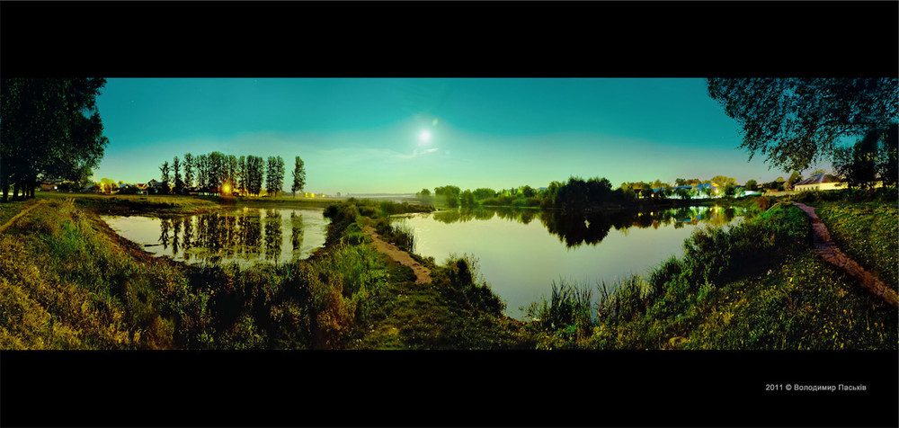 Фотографія Місячна ніч на болоті / Володимир Паськів / photographers.ua
