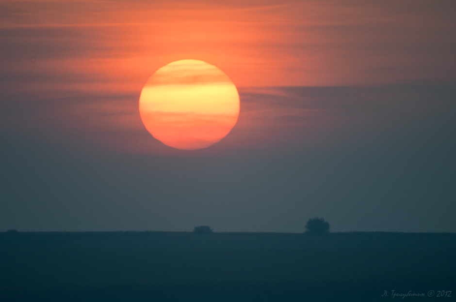 Фотографія Сонце купається в хмарах / Любомир Тригубишин / photographers.ua