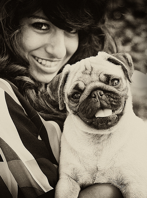 Фотографія That's me and my dog..:) / Настя Гуз / photographers.ua