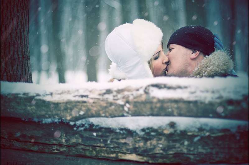 Фотографія "Зимний поцелуй" / Ната Утлова / photographers.ua