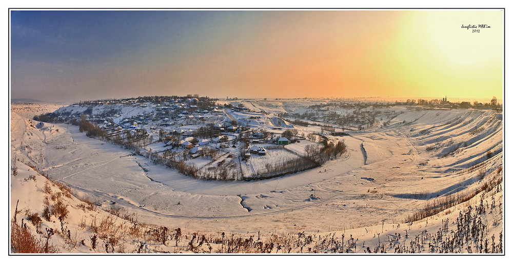 Фотографія Зимний вечер в северной Молдавии II / Junglistic MAX Максим Могылдя / photographers.ua