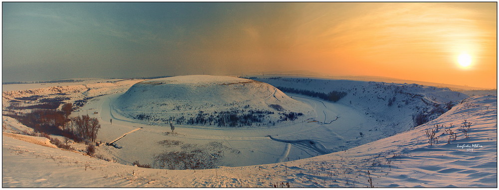 Фотографія Зимний вечер в северной Молдавии / Junglistic MAX Максим Могылдя / photographers.ua