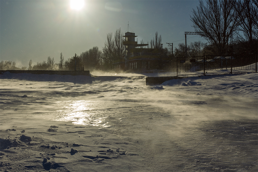 Фотографія Снег по льду плывет / Максим Сагайдак / photographers.ua