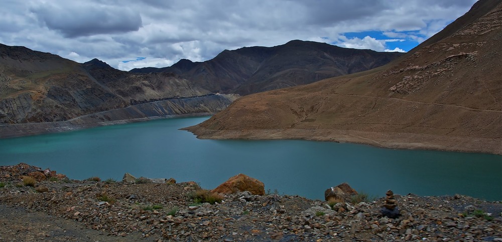 Фотографія Озеро Ямдрок Цо (Ямджо Юмцо). Гималаи. Тибет / Анатоль Тишкевич / photographers.ua