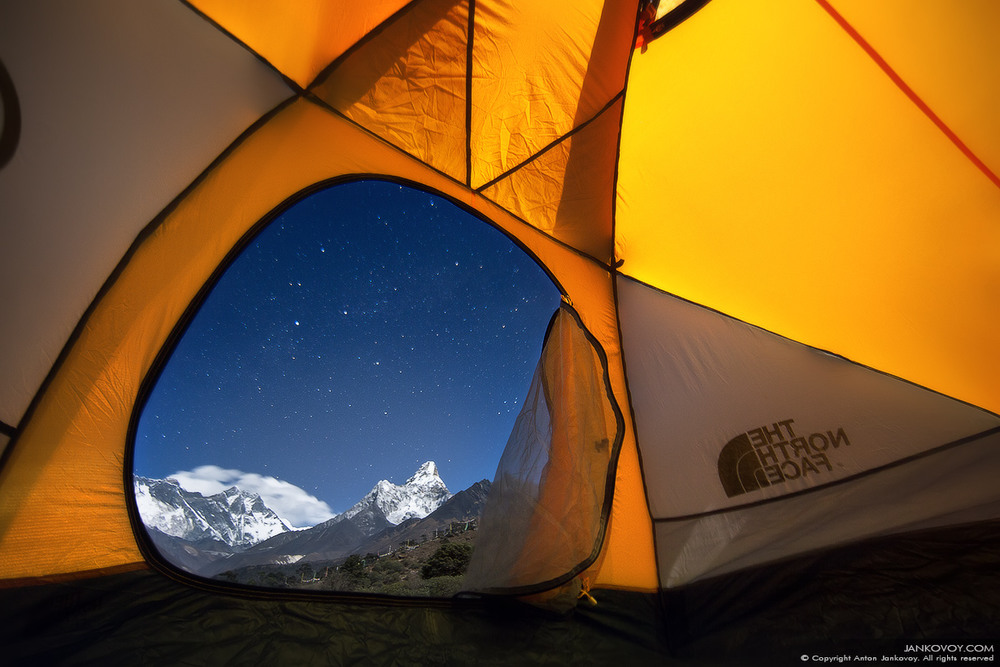 Фотографія А из нашего окошка видно Эверест немножко ;) / Антон Янковой / photographers.ua