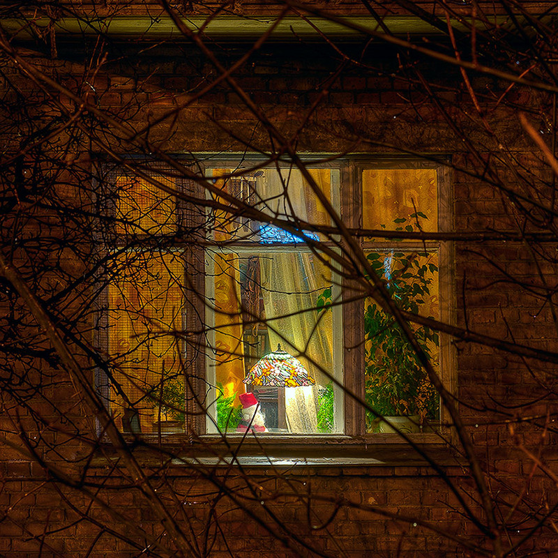 Фотографія "Ночные окна мне освещают путь..." (с) / Don Quijote de Ro Mancha / photographers.ua