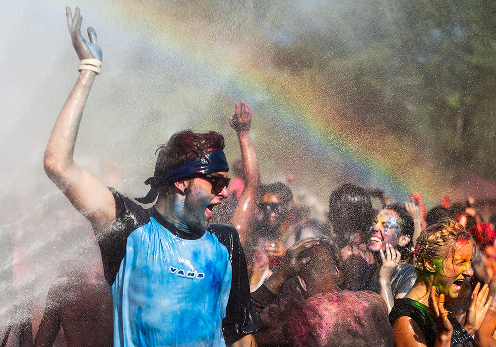 Фотографія Праздник Холи. Умывалка. / Don Quijote de Ro Mancha / photographers.ua