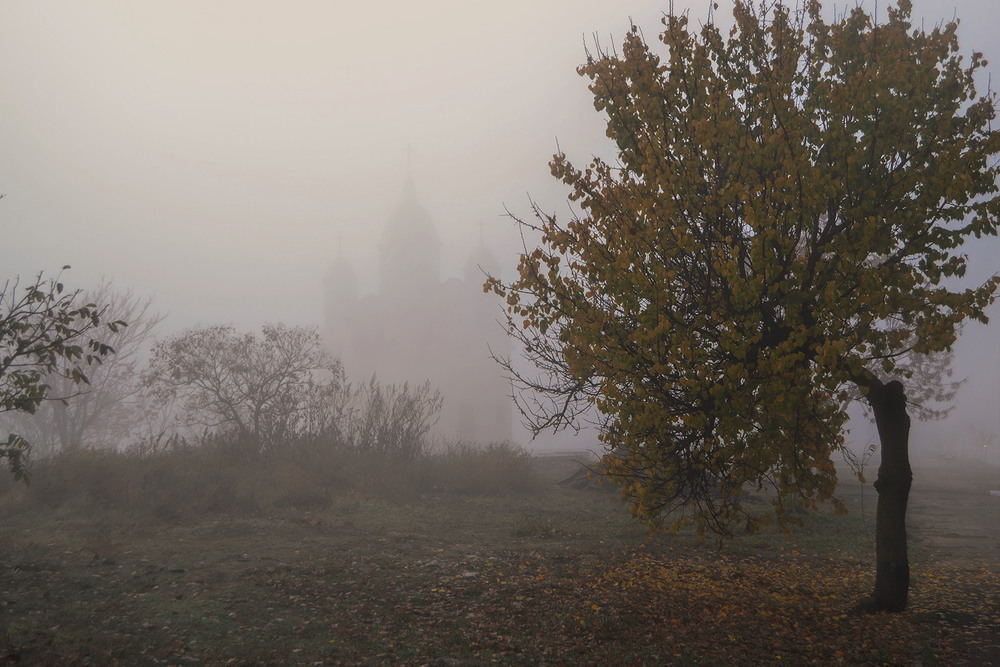 Фотографія Temple coming out of the fog / Valery Kalmykov / photographers.ua