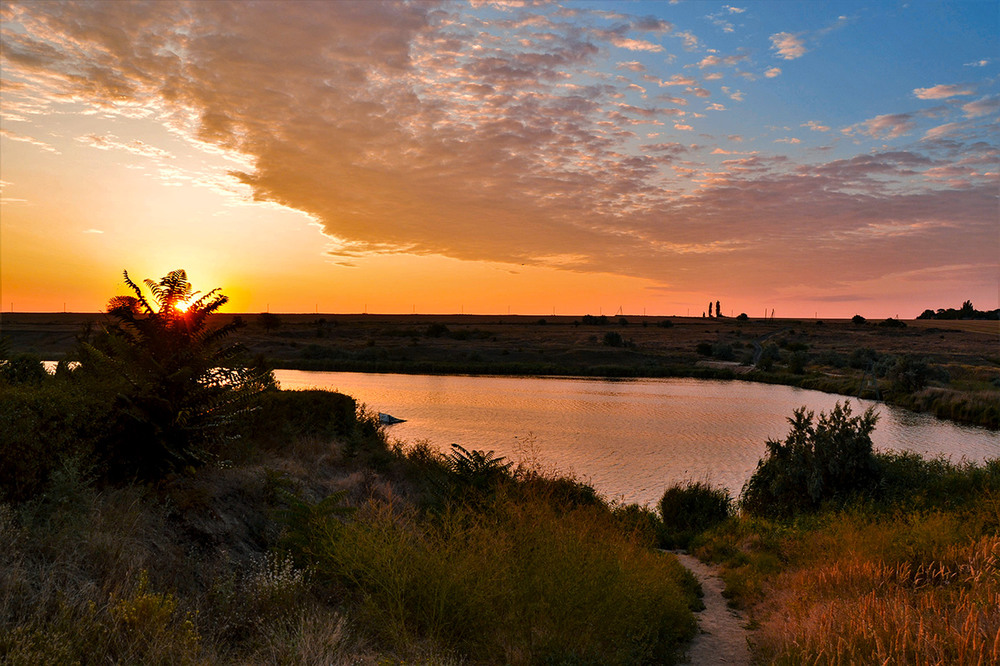 Фотографія Sunrise over the pond / Valery Kalmykov / photographers.ua