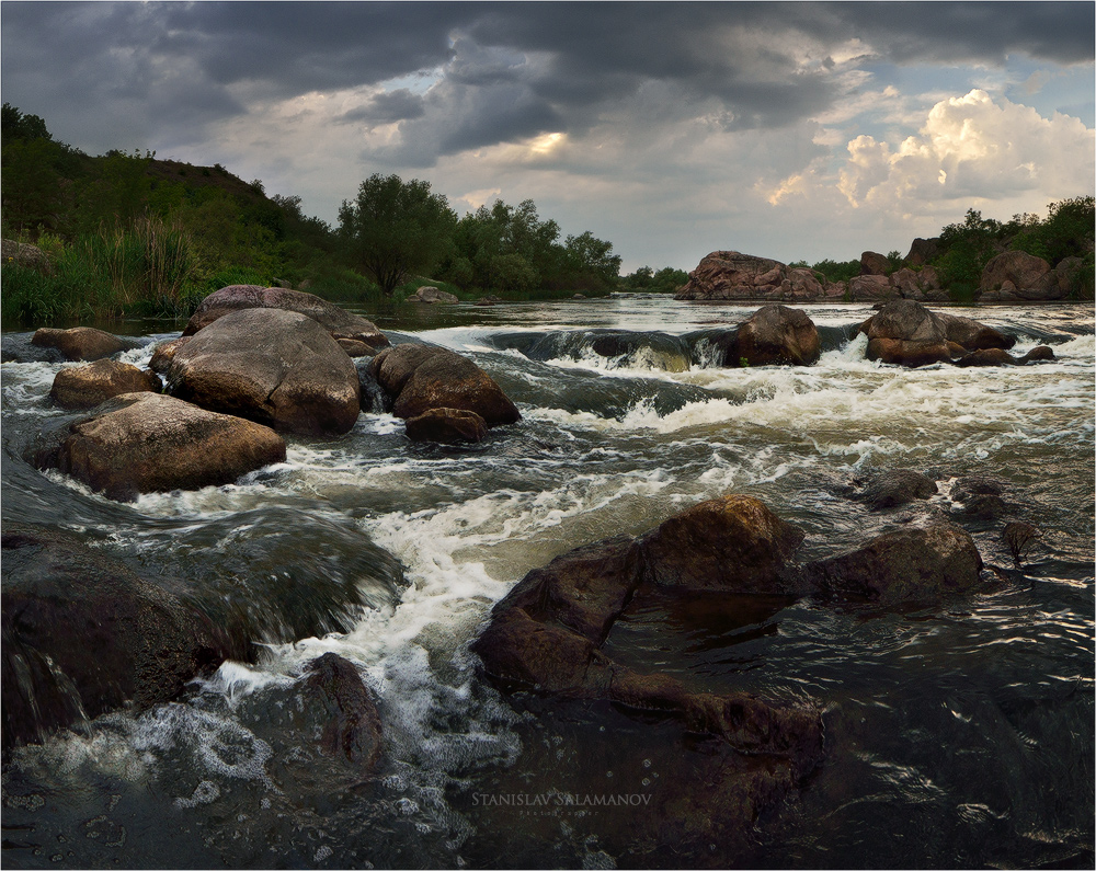 Фотографія На реке непогода / Stanislav Salamanov / photographers.ua