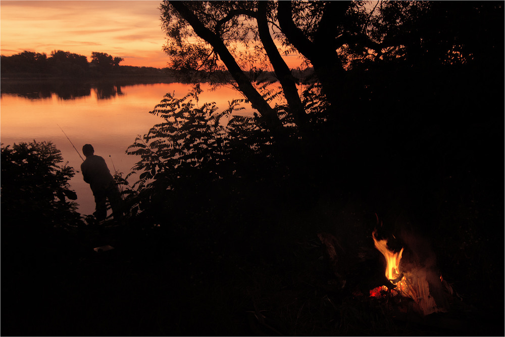 Фотографія На ночную рыбалку / Stanislav Salamanov / photographers.ua
