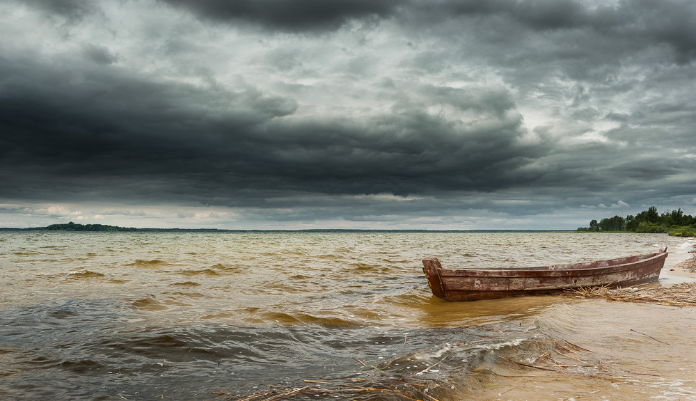 Фотографія Самотній човен / Badimo / photographers.ua