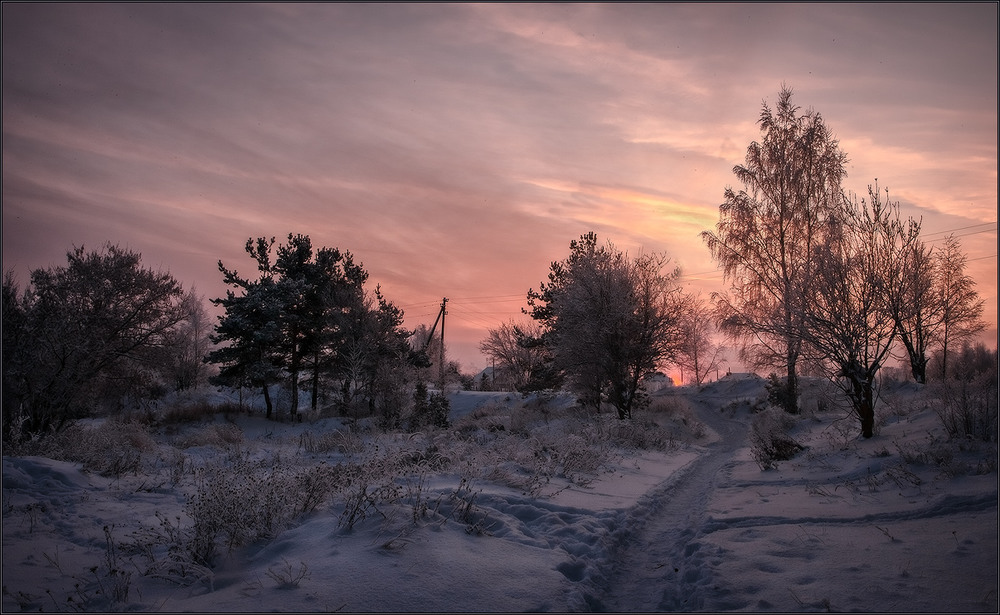 Фотографія новогодний закат... / Иван / photographers.ua